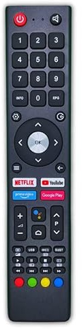 GCBLTV02ADBBT Fernbedienung für ChiQ TV mit Sprachsteurung L42G6F | U43H7A | U43H7S | U43H7SX