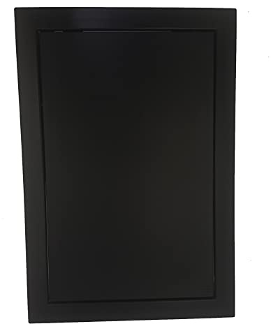 250x400mm Black Front Access Inspection Panel Plastic Concealed Wall Hatch Check Doors