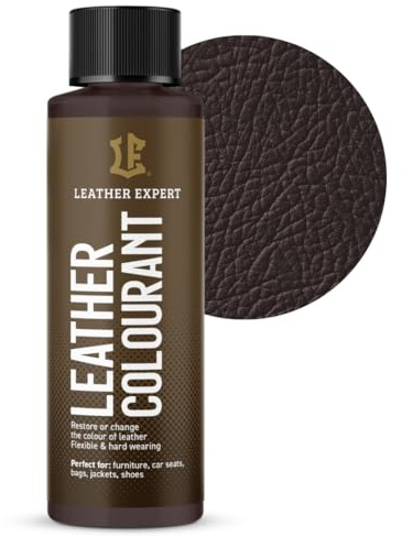 Sehr Deckend Wasserbasierte Lederfarbe – Leather Paint für Natur- und Öko-Leder, Ohne Alkohol, Für Alle Lederaccessoires – Reißt oder Blättert Nicht Ab – Viele Farben zur Auswahl