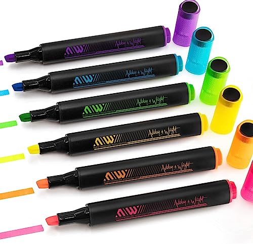 Ashton and Wright - ElectroGlide Dreieckige Textmarker (Neon)