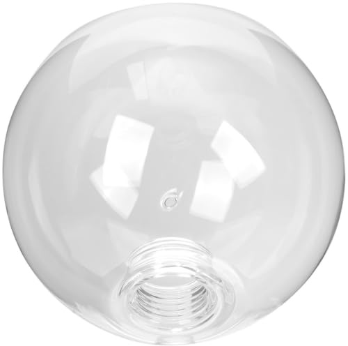 Luxshiny Lámpara De Globo De Cristal De Repuesto Pantalla Roscada G9 Cubierta De Lámpara De Bola Transparente De 120Mm Protector De Bombilla Para Lámpara Colgante De Techo