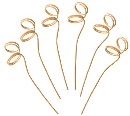 TOPBATHY 20stücke Schilf-diffusorstäbchen Aus Rattan Gewelltes Aroma-diffusor-Schilf Für Ätherische Öle Rattan-Schilf-stäbchen Zum Befüllen Von Duftfläschchen Für Wohnzimmer Küche Bad Und b