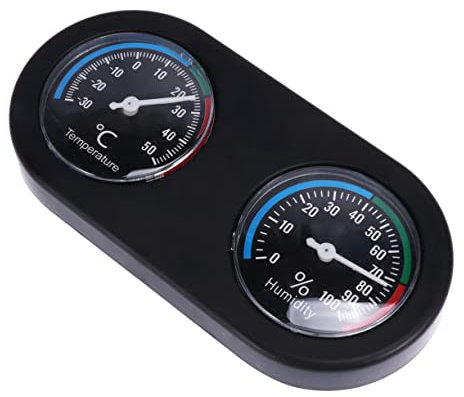 Happyyami Reptilien Terrarium Box Mit Hygrometer Und Thermometer Präzise Temperatur Und Feuchtigkeitsmessung Für Spinnen Schildkröten Eidechsen Und Schlangen Tragbares Lcd-display Leicht