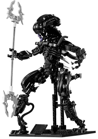 QLT QIAOLETONG Xenomorph Spielzeug Klemmbausteine Baustein,Ideas,Action Alien Figur deko Geschenk für Erwachsene 14+(918PCS