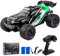TEEROK Ferngesteuertes Auto Offroad, 1:18 4WD 38KM/H RC Auto, 2 Akku 60 Minuten Laufzeit,All Terrain RC Crawler, Outdoor Spielzeug Geschenk für Kinder Jungen und Erwachsene,Grün