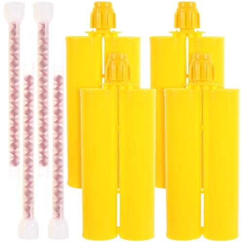 Veemoon 4ensembles Tubes De Colle Réutilisables Pour De Joint Étanchéité Capacité Tube Pour Bricolage Et Réparation