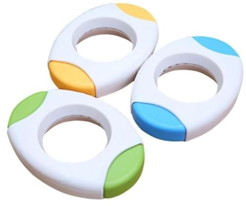 3-Piece Hard-Boiled Egg Cutter Set - Effortless Topper & Opener for Quick Clean Cutting - Perfect for Breakfast & Recipes