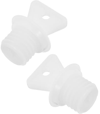 SMASOLO 2Pcs Leakproof Hot Water Bottle Stoppers Plugs Replacement Caps for Hot Water Bags, 2.1Cm Inner Diameter, 1.7Cm Height, Suitable for Travel and Daily Use