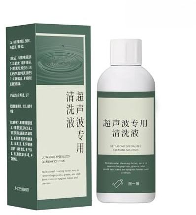 Solution de nettoyage de bijoux à ultrasons 50/120ml, Machine de nettoyage de lunettes à ultrasons, liquide de nettoyage d'anneaux de montre(120ml)