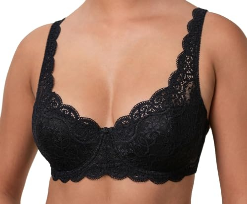 Triumph Amourette 300 Whp X, Reggiseno Imbottito con Ferretto Donna, Nero, 4C