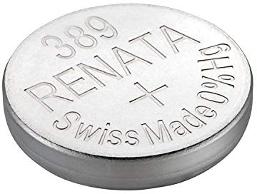 Renata Batterie 389 SR1130W Silber 1,55 V SWISS (elektronischer/Batterien/Akkus Uhr)