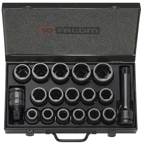 FACOM NK.500U 3/4 Impact Socket Set, 3/4-1-5/8 Size