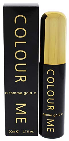COLOUR ME Gold Parfum pour femme. 50 ml. luxe - longue durée par Milton-Lloyd
