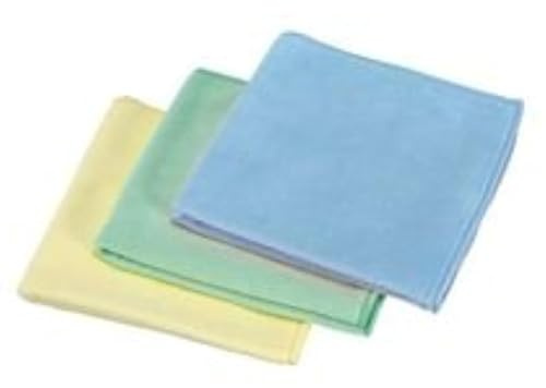 Vileda Micro Tuff plus - Panno in microfibra X 5 Pezzi, 38 x 38 cm, colore: Giallo