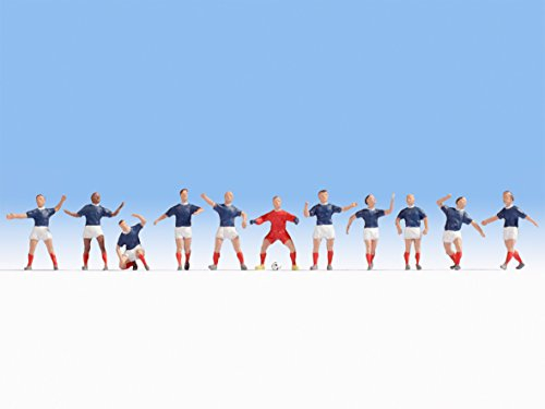 NOCH 15973 - Fußballteam Frankreich, Spur H0, bunt