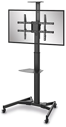 conecto TV Ständer Standfuß rollbar 37-70 Zoll für viele Fernseher/Monitore I Mit Rollen höhenverstellbar/schwenkbar/drehbar I Modell LM-FS02B