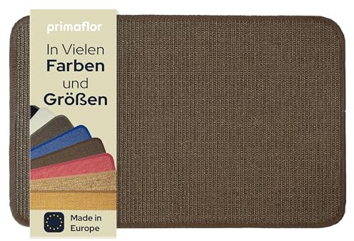 Primaflor Katzen-Kratzmatte - Braun, 100 x 200 cm, Rutschhemmende Sisalmatte für Krallenpflege, Robuster Kratzpad für Wand, Boden oder Kratzmöbel