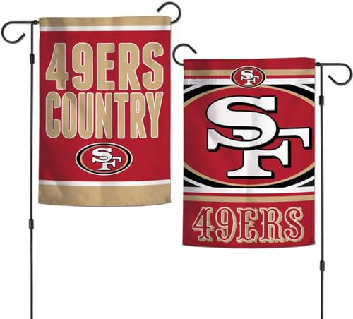 Stockdale San Francisco 49ers Garden Yard Flag 2-Sided House Banner