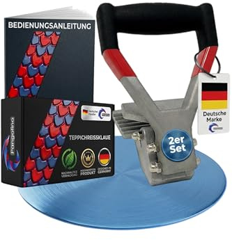 Pangolino - Pince arrache moquette de qualité supérieure [90 mm] - Lot de deux - Pour retirer facilement les tapis