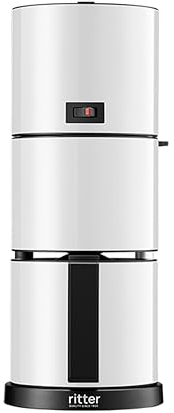 ritter pilona 5 Filterkaffeemaschine mit Isolierkanne & Abschaltautomatik, Made in Germany, Weiß