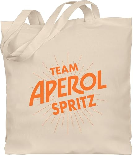 Shirtracer - Baumwolltasche - Karneval & Fasching - Taschen - Team Aperol Spritz JGA I Mädelsabend Spritztour Aperol Geschenk