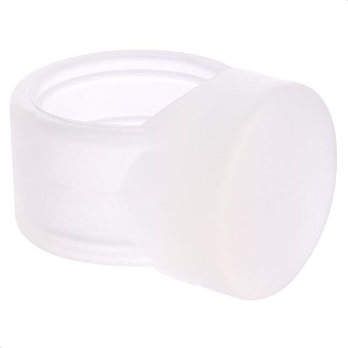 WAGNER Türklinken- / Fensterpuffer RING 4tlg. Set - Durchmesser Ø 18 x 20 x 20 mm, ausgefallener Wandpuffer, transparent, für alle Türen mit Klinken mit Durchmesser Ø 18 mm, zum Aufstecken - 15525404