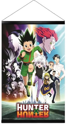 Close Up Hunter X Hunter - Poster (Group) (Größe: 61cm x 91,5cm) (Poster & Posterleisten)