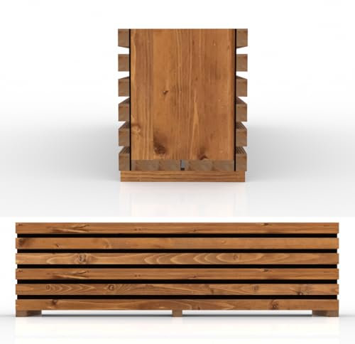 The Sussex Garden Planters (Slatted Tan, 3FT)