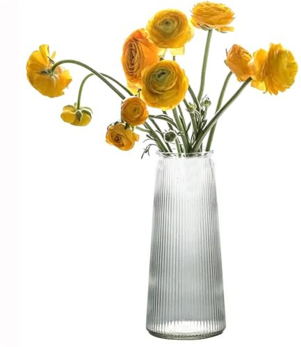 20ML Vetro Chiaro Vaso Wide Mouth Alto Cilindro Fiore Vaso Contenitore Floreale per Casa Decorativo Fiore Vaso di Vetro Wedding Party Centrotavola