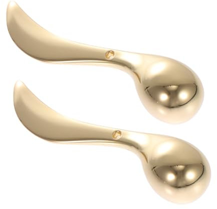 FOMIYES Crema Per Gli Occhi in Lega Di Zinco - Paletta Per Il Viso A Doppia Estremità E Stick Per Massaggi Per La Del Viso