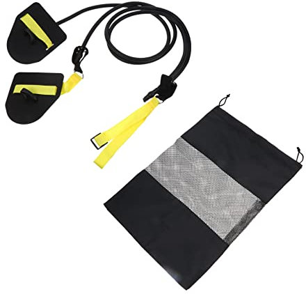 INOOMP Schwimmtrainingsgurt-Leine Mit Elastischem Widerstandsgurt Für Schwimmbad-trainingsgeräte Schwimmtraining Ohne Unterbrechung