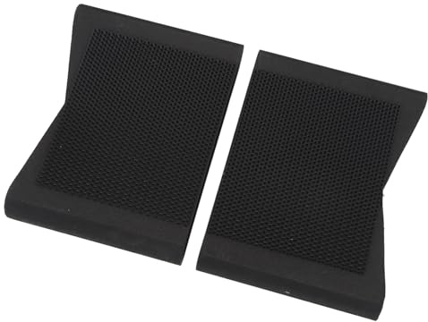 Saluaqui Anti Slip Drum Pedal Block with Slide Prevention for Hi Hat and Pedal Anchoring - Soft EVA Foam and Nylon Fastener - Versatile for Drum Kits and Double Kick Pedals