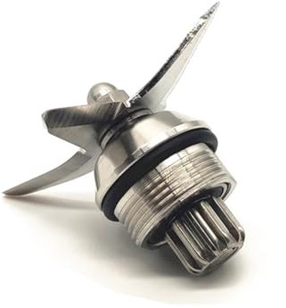 DEMULAX Cuchilla de licuadora de Acero Inoxidable de 4 Hojas Conjunto de Cuchillas húmedas Piezas de Repuesto Hielo Cuchilla de licuadora de Alto Rendimiento