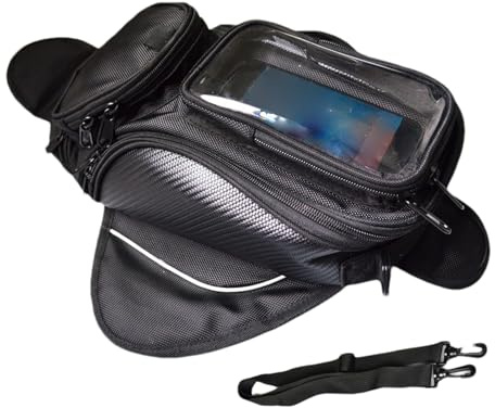 Gacqpli Motocicleta Tanque Mochila Magnética con Pantalla Táctil Teléfono Móvil Accesorios Moto Bicicleta Para Motocicletas Motocicletas Motocicletas
