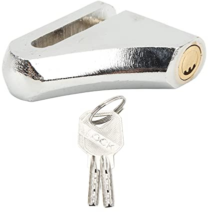 LIYJTK Il blocco del freno a disco previene il blocco del disco della ruota universale a prova di furto per motociclette da mountain bike