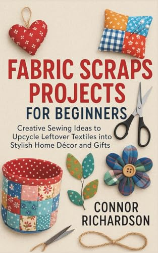 Fabric Scraps Projects for Beginners: Creative Sewing Ideas to Upcycle Leftover Textiles into Stylish Home Décor and Gifts