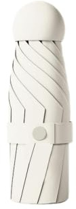 Gyios Paraguas para El Sol Umbrella Plegable Apto Viajes Diseño Compacto Automático con Marco De Doble Capa Mayor Resistencia Al Viento-Blanco Luz Luna (semiapagón)