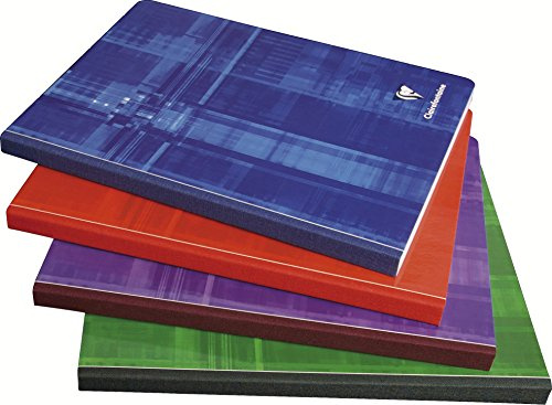 Clairefontaine Metric 9762 broschyr 17 x 22 cm 288 sidor, rutig 90 g, diverse