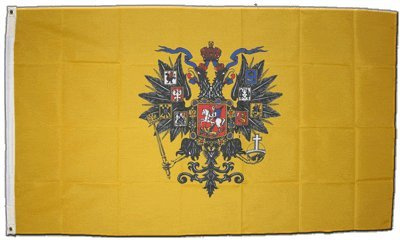 Flaggenfritze Flagge Russland Zar Nikolaus - 60 x 90 cm