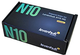 Levenhuk N10 NG Objektträger-Set mit vorbereiteten Proben