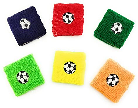 10 x Schweißband Fußball