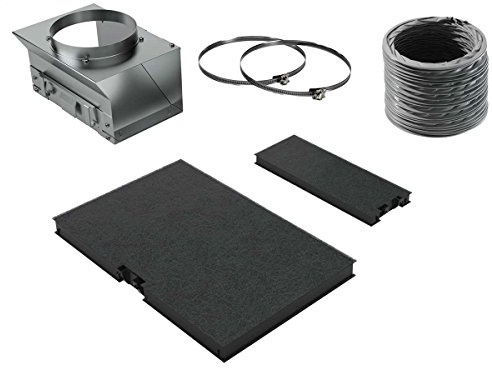 Bosch DWZ0AK0U0 Zubehör für Dunstabzüge, Starterset für Umluftbetrieb, Made in Germany