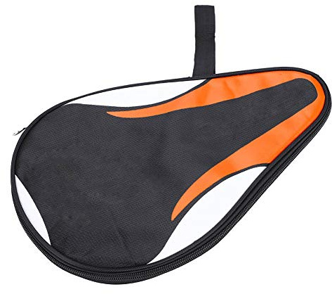 Tbest Tischtennisschläger Tasche, hochfeste Ox-Tischtennis-Kasten-Schläger-Hülsen-Paddel-Schläger-Tasche wasserdichter staubdichter voller Schutz
