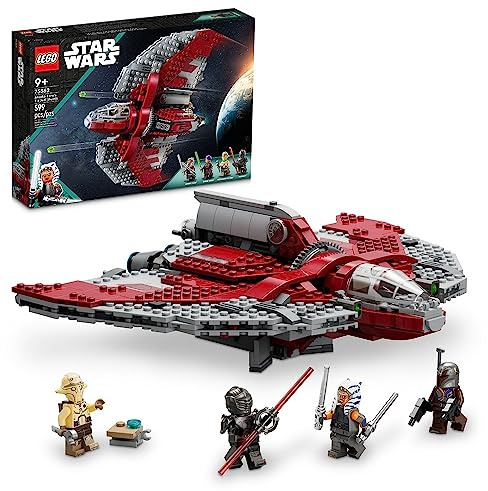 Lego Star Wars Ahsoka Tanos T-6 Jedi Shuttle, Star Wars Spielset basierend auf der Ahsoka TV-Serie 75362