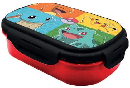 Kids Licensing Contenitore per il pranzo con cucchiaio, Pokémon