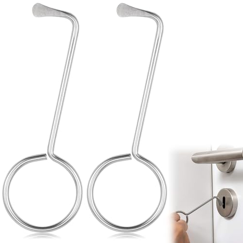 Dietrich Set Bunbartschlüssel Türschloss Öffner Universal Türfallen Öffnungsnadeln Türfallendraht (2 Stück)