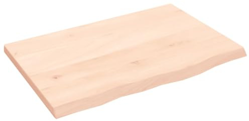 vidaXL Étagère Murale 60x40x2 cm Bois de chêne Massif Non traité