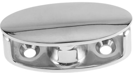MOBUTOFU Hardware-zubehör Für Seilführungen Bootszubehör Marineteile Bootsverschlüsse Dock-Hardware Klampen Für Bootsdocks Klampe Für Seil Bootsklampe Dockklampen Rostfreier Stahl Silver