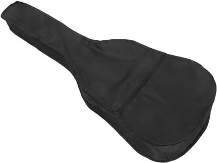SECFOU Guitar Bag and Extra Storage Bag with Protective Effects Waterproof Oxford Cloth Convenient Carrying Case for 41-inch Acoustic Guitar for Outdoor Performance