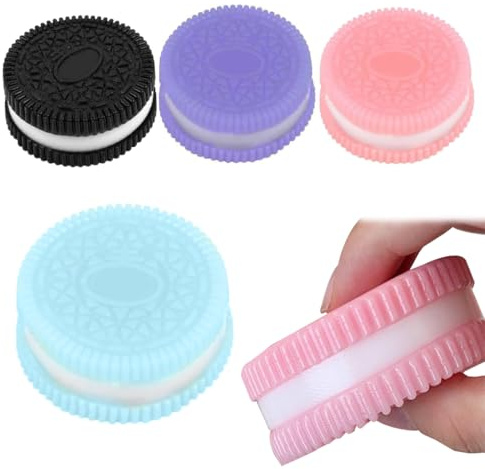 KYLOS Squishy, Lot De 4 Jouets Anti-Stress À Écraser En Forme De Taba - Soulage Le Stress - Ultra Doux - Décompression - Jouet Anti-Stress